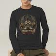 Muay Thai Clinch Vintage Thai Boxing Fighter Art Men's Long Sleeve T-Shirt
