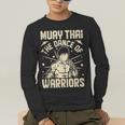 Muay Thai The Dance Of Warriors Muay Thai Men's Long Sleeve T-Shirt Muay Thai The Dance Of Warriors Muay Thai Men's Long Sleeve T-Shirt