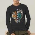 Muay Thai Dragon Tiger Men's Long Sleeve T-Shirt Muay Thai Dragon Tiger Men's Long Sleeve T-Shirt