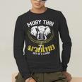 Muay Thai Elephant Martial Arts Thai Boxing Coach Lover Men's Long Sleeve T-Shirt Muay Thai Elephant Martial Arts Thai Boxing Coach Lover Men's Long Sleeve T-Shirt