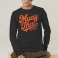Muay Thai Fighting Muay Thai Coach Men's Long Sleeve T-Shirt Muay Thai Fighting Muay Thai Coach Men's Long Sleeve T-Shirt