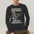 Muay Thai Lord Jesus Kickboxing Christian Men's Long Sleeve T-Shirt