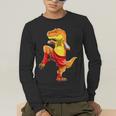 Muay Thai T-Rex Thai Boxing Men's Long Sleeve T-Shirt Muay Thai T-Rex Thai Boxing Men's Long Sleeve T-Shirt