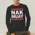 Nak Muay Thai Fighter Men's Long Sleeve T-Shirt Nak Muay Thai Fighter Men's Long Sleeve T-Shirt