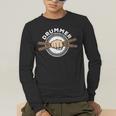 Percussion Drum Sticks Drummer Quote Drum Kit T-Shirt Men's Long Sleeve T-Shirt Percussion Drum Sticks Drummer Quote Drum Kit T-Shirt Men's Long Sleeve T-Shirt