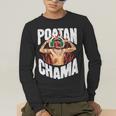POATAN CHAMA MMA Fan JJB Boxing Muay Thai Kickboxing Men's Long Sleeve T-Shirt