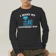 Pool Boy For Swimming Pool Service Guy Men's Long Sleeve T-Shirt