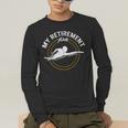 My Retirement Plan Swim Athlete Swimming Grandpa Swimmer Men's Long Sleeve T-Shirt