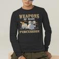 Rock Band Musical Instrument Drum Kit Men's Long Sleeve T-Shirt Rock Band Musical Instrument Drum Kit Men's Long Sleeve T-Shirt
