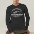 Shipwright Hawaiian Outrigger Canoe Boat Builder Men's Long Sleeve T-Shirt Shipwright Hawaiian Outrigger Canoe Boat Builder Men's Long Sleeve T-Shirt
