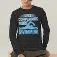 Swim Coach Swim Training Swimming Sport Men's Long Sleeve T-Shirt Swim Coach Swim Training Swimming Sport Men's Long Sleeve T-Shirt