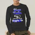 Swimming Goggles Saying Swim Team Gear Men's Long Sleeve T-Shirt Swimming Goggles Saying Swim Team Gear Men's Long Sleeve T-Shirt