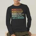 Swimming Saying Swim Swimmer Men's Long Sleeve T-Shirt