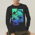 Swimming Swimmers Men's Long Sleeve T-Shirt Swimming Swimmers Men's Long Sleeve T-Shirt