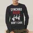 Synchronized Swimming Art For Men Women Synchronized Swim Men's Long Sleeve T-Shirt Synchronized Swimming Art For Men Women Synchronized Swim Men's Long Sleeve T-Shirt