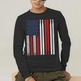 USA Flag Drummer Music Drum Kit Men's Long Sleeve T-Shirt USA Flag Drummer Music Drum Kit Men's Long Sleeve T-Shirt