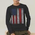 USA Flag Drumsticks Drum Kit Men's Long Sleeve T-Shirt USA Flag Drumsticks Drum Kit Men's Long Sleeve T-Shirt