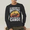 Women's Canoe Old Man Men's Long Sleeve T-Shirt