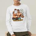 BBQ Dad Tee Grill Is Hot My Opinions Present Apparel Men's Long Sleeve T-Shirt