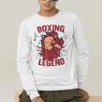 Boxing Legend Professional Boxer Muay Thai Boxing Men's Long Sleeve T-Shirt Boxing Legend Professional Boxer Muay Thai Boxing Men's Long Sleeve T-Shirt