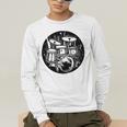 Drum Kit Drums Sweatshirt Men's Long Sleeve T-Shirt
