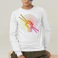 Drummer Drumsticks Fist Drum Kit Sweatshirt Men's Long Sleeve T-Shirt Drummer Drumsticks Fist Drum Kit Sweatshirt Men's Long Sleeve T-Shirt