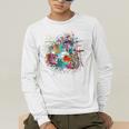Drums Pop Art Drummer Drum Kit Men's Long Sleeve T-Shirt
