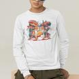 Dynamic Drum Kit For Drummers And Rock Music Lovers Sweatshirt Men's Long Sleeve T-Shirt Dynamic Drum Kit For Drummers And Rock Music Lovers Sweatshirt Men's Long Sleeve T-Shirt