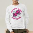 This Girl Knows How To Box Muay Thai Kickboxer Fan Boxing Men's Long Sleeve T-Shirt