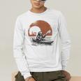 Kayaking Sloth Kayak Kayaker Canoe Paddling Men's Long Sleeve T-Shirt