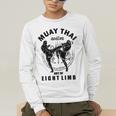 Muay Thai Art Of Eight Limb Men's Long Sleeve T-Shirt Muay Thai Art Of Eight Limb Men's Long Sleeve T-Shirt