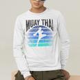 Muay Thai Hobby Fighter Martial Arts Boxing Men's Long Sleeve T-Shirt
