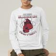 Put Your Gloves On And Fight Muay Thai Kickboxer Fan Boxing Men's Long Sleeve T-Shirt