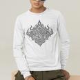 Sak Yant Muay Thai MMA Tattoo Twin Tiger Martial Art Boxing Men's Long Sleeve T-Shirt