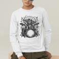 Spaniel Rock Drum Kit Men's Long Sleeve T-Shirt Spaniel Rock Drum Kit Men's Long Sleeve T-Shirt