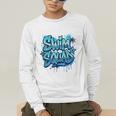 Swimming Matching Tee Men's Long Sleeve T-Shirt Swimming Matching Tee Men's Long Sleeve T-Shirt