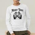 Thai Boxing Muay Thai Boxer Men's Long Sleeve T-Shirt Thai Boxing Muay Thai Boxer Men's Long Sleeve T-Shirt