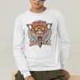 Tigar Muay Thai MMA Vintage Kickboxing Training Men's Long Sleeve T-Shirt