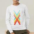 Vintage Drum Kit Percussion Drummer Sweatshirt Men's Long Sleeve T-Shirt