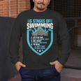6 Stages Of Swimming Joke Sports Athlete Pool Swimmer Men's Long Sleeve T-Shirt 6 Stages Of Swimming Joke Sports Athlete Pool Swimmer Men's Long Sleeve T-Shirt