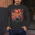 Animal Octopus Musician Drum Kit Octopus Drummer Men's Long Sleeve T-Shirt Animal Octopus Musician Drum Kit Octopus Drummer Men's Long Sleeve T-Shirt