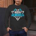 Aqua Aerobics Swimming Water Instructor Fitness Waterobics Men's Long Sleeve T-Shirt