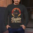 BBQ Dad Daddio Of The Patio Fathers Day Grilling Men's Long Sleeve T-Shirt BBQ Dad Daddio Of The Patio Fathers Day Grilling Men's Long Sleeve T-Shirt