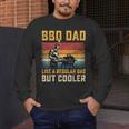 BBQ Dad Like Regular Dad But Cooler Father's Day Men's Long Sleeve T-Shirt