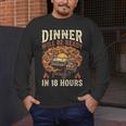 BBQ Dad Smoking Meat Smoker Barbecue Men's Long Sleeve T-Shirt BBQ Dad Smoking Meat Smoker Barbecue Men's Long Sleeve T-Shirt