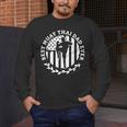 Best Muay Thai Dad Ever Martial Arts Fighter Men's Long Sleeve T-Shirt