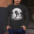Bigfoot Muay Thai Boxer Martial Arts Sasquatch Men's Long Sleeve T-Shirt