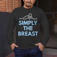 Breaststroke Swimming SwimmerShirt Men's Long Sleeve T-Shirt Breaststroke Swimming SwimmerShirt Men's Long Sleeve T-Shirt