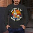 Brisket Butts Ribs And Freedom BBQ Dad Men's Long Sleeve T-Shirt Brisket Butts Ribs And Freedom BBQ Dad Men's Long Sleeve T-Shirt