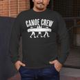 Canoe Crew Canoeing Men's Long Sleeve T-Shirt Canoe Crew Canoeing Men's Long Sleeve T-Shirt